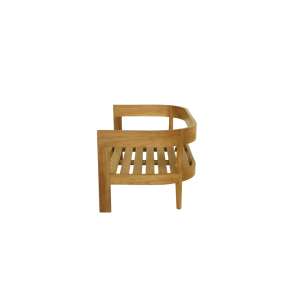Lombardy Teak Wood Sofa 2 Seater - Frame only