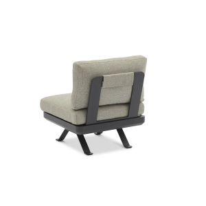 Orlando Charcoal 1-Seater Sofa