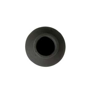 Aswan Terracotta Vase Dia16xH25cm Black