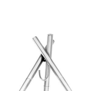 Tiipii Floating Daybed Stand Chrome (without the bed and cover) Stand Only