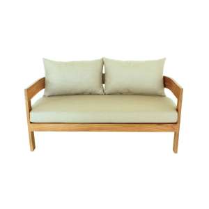 Lombardy Teak Wood Sofa Set 4 Seater