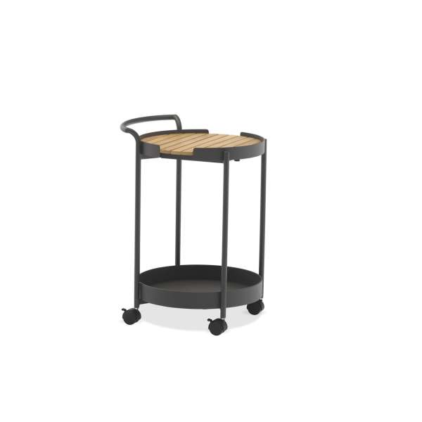 Bloom Charcoal Trolley with Wheels