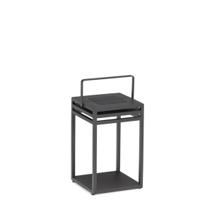 Glow Charcoal Solar Powered Floor Lamp