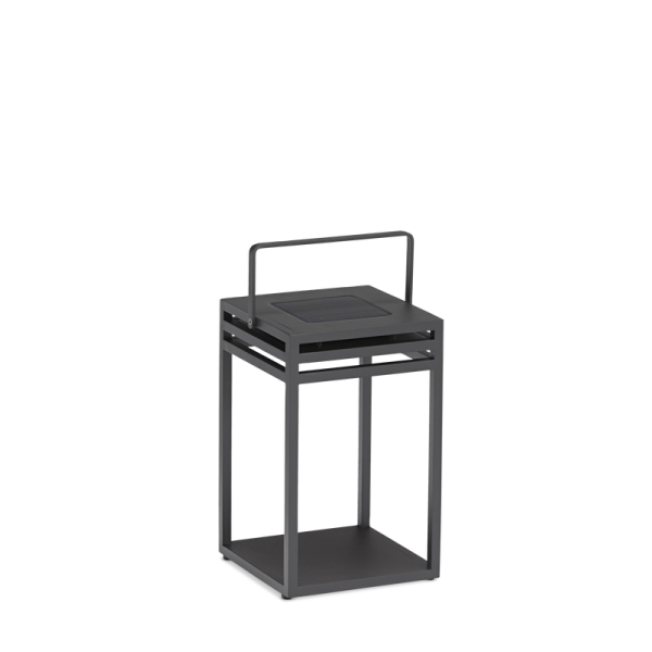 Glow Charcoal Solar Powered Table Lamp Big