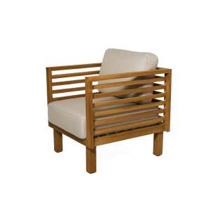 Saint Tropez Teak 1-seater Sofa