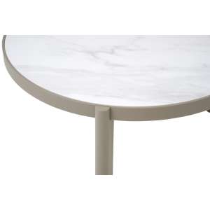 Colorado Alu&Stone Top Coffee Table L 91cm Mocha