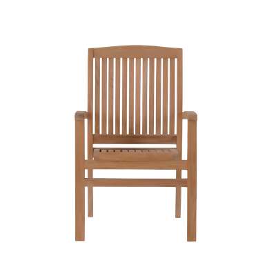 Savana Teak Wood Stackable Dining Chair