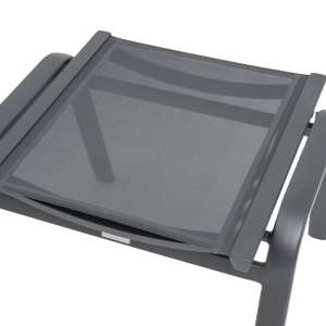 Como Footrest Charcoal (without chair)