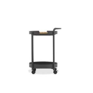 Bloom Charcoal Trolley with Wheels