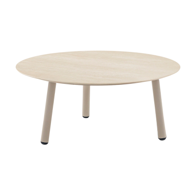 Harbour Alu&Ceramic Coffee Table Mocha Large 80cm