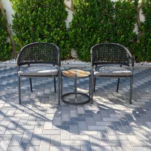 Jack Charcoal Balcony Set