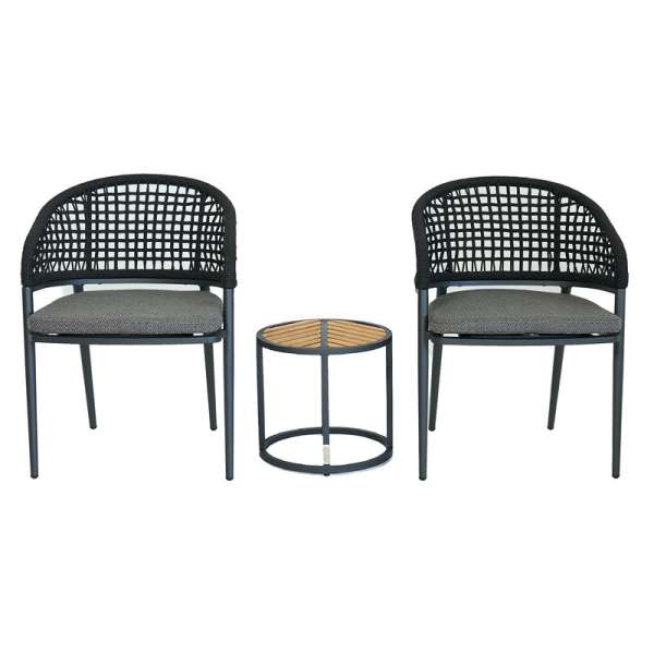 Jack Charcoal Balcony Set