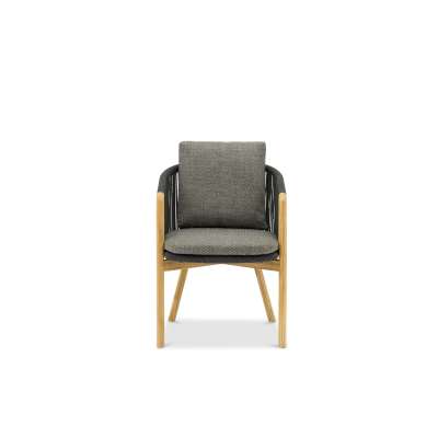 Haven Dining Armchair Charcoal