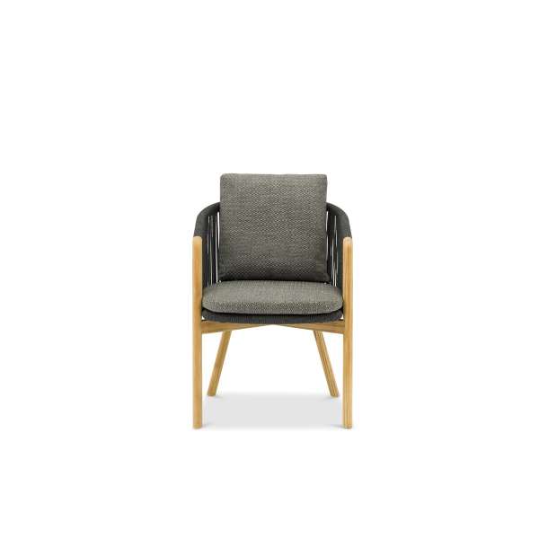 Haven Dining Armchair Charcoal