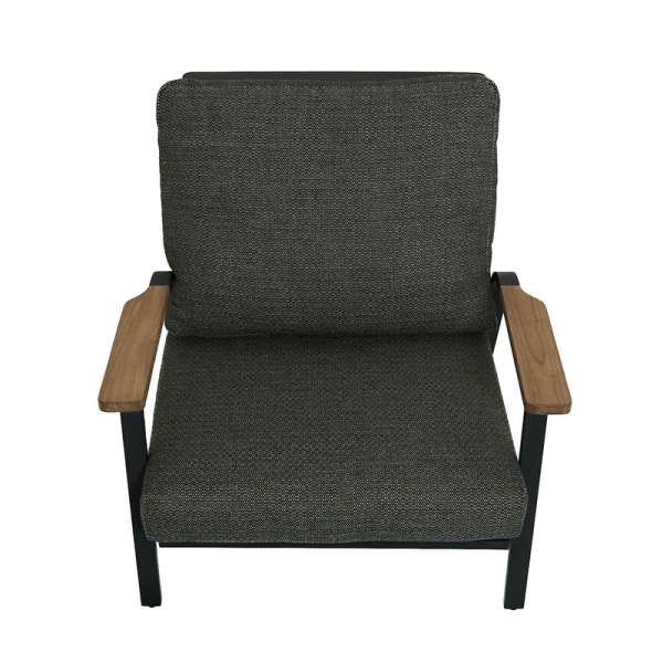 Dandy Charcoal 1-Seater Sofa (without Footrest)