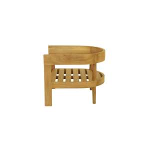 Lombardy Teak Wood Sofa 1 Seater - Frame only