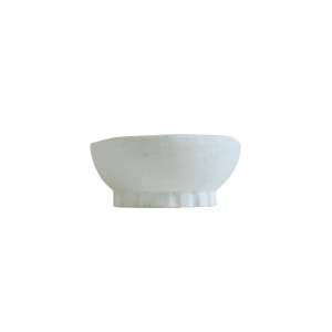 Domana Terracotta Bowl Dia30H12cm White