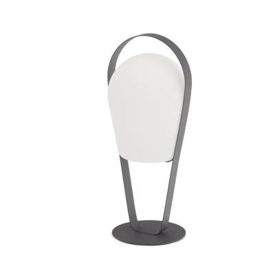 Bob Charcoal XL High Loop Rechargeable LED Lamp