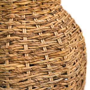 Rattan & Banana Leaf Mix Vase Natural 100 cm
