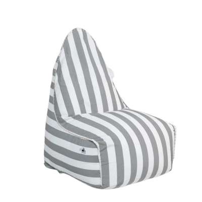 Ambar The Buddy Grey Stripes Bean Bag