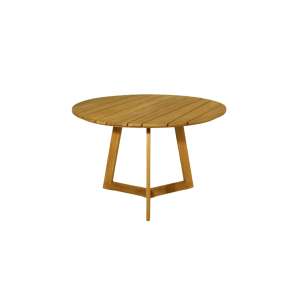 Modena Teak Wood Dining Table Round 120cm