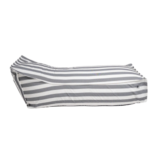 Ambar Relax Sis Grey Stripes Floating Bean Bag