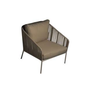 Ambar Corcega Taupe 1-Seater Sofa