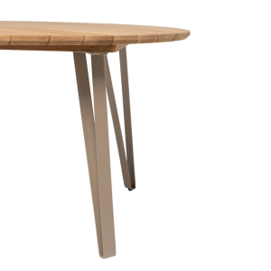 Lille Teak Round Dining Table (without chairs)