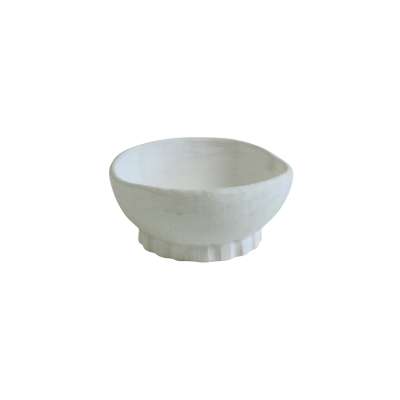 Domana Terracotta Bowl Dia30H12cm White