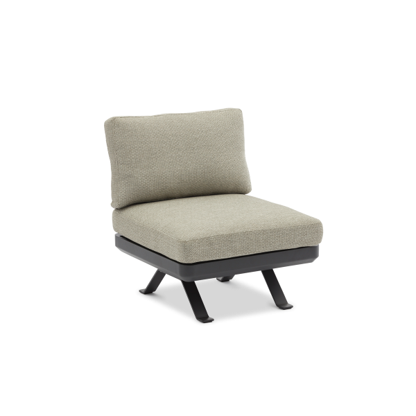 Orlando Charcoal 1-Seater Sofa