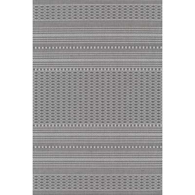 Java Outdoor Flat Weave Rug 01GMG Grey