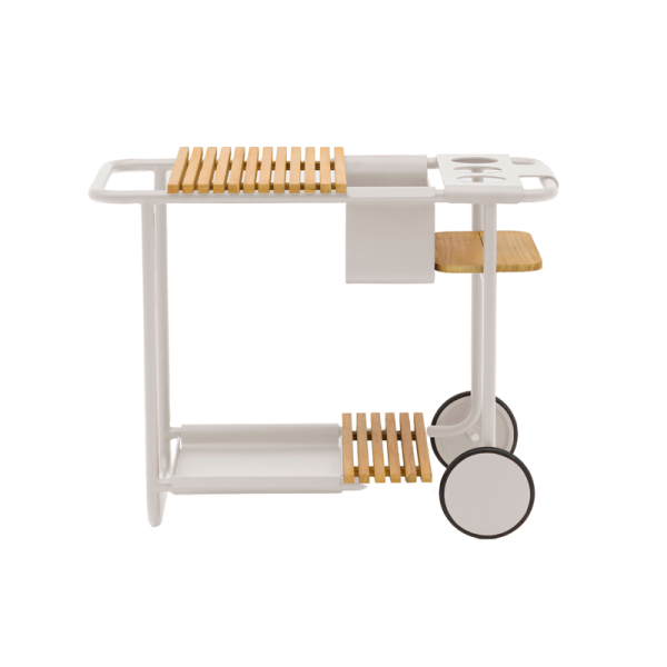 Sunset White Trolley with Wheels