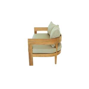 Lombardy Teak Wood Sofa 2 Seater