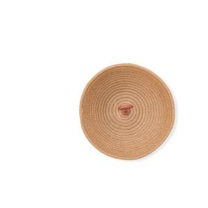 Small Decorative Rope Bowl Terracotta