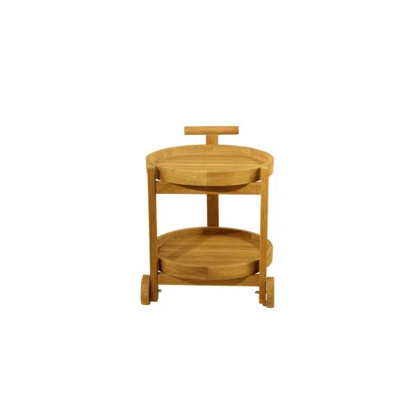Livorno Teak Wood Trolley