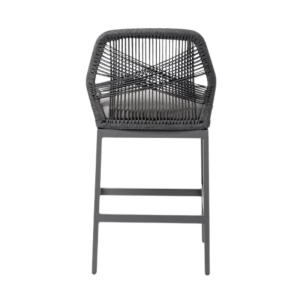 Leon Charcoal Bar Chair