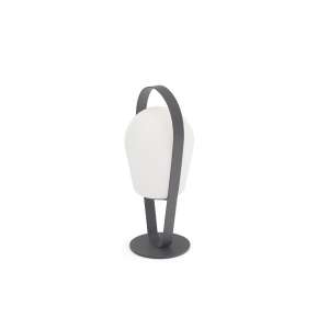 Bob Charcoal Large High Loop Rechargeable LED Lamp