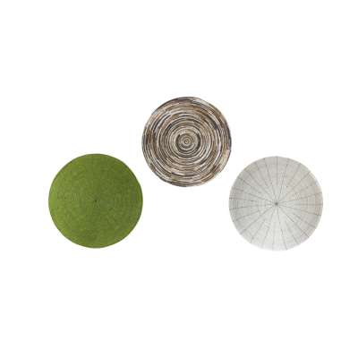 Pocava Beeds Placemat Dia 35cm Assorted