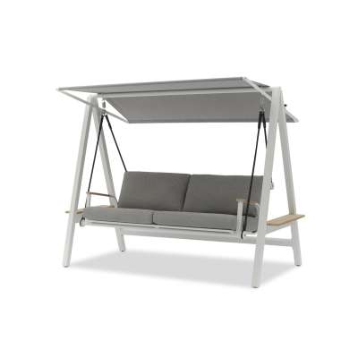 Dandy White Outdoor Garden Swing