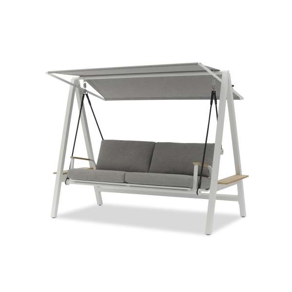 Dandy White Outdoor Garden Swing