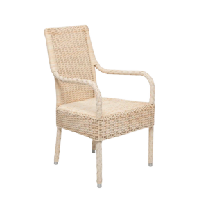 Ambar Tahiti White Armchair