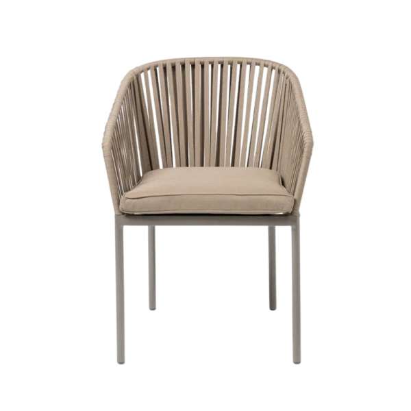 Ambar Corcega Taupe Armchair