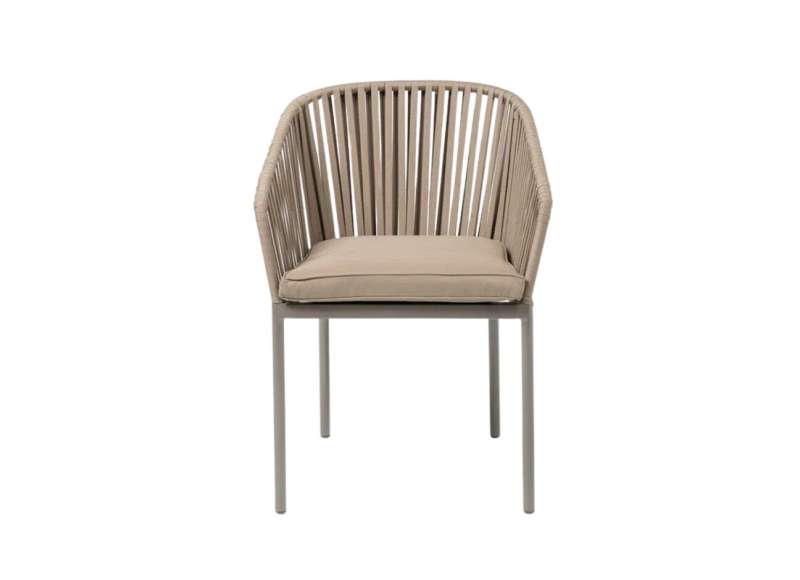 Ambar Corcega Taupe Armchair