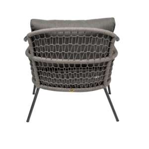 Ambar Sardinia Dark Grey 1-Seater Sofa