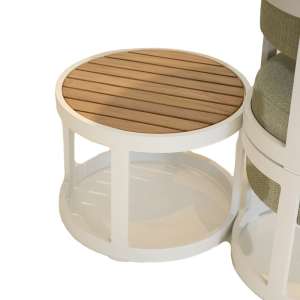 Totem Green Set Of 5 Stools