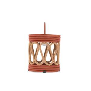 Solar Powered Terracotta Rope Lamp Big Model 1