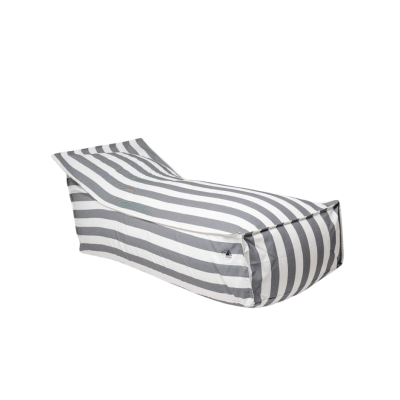 Ambar Relax Sis Grey Stripes Floating Bean Bag