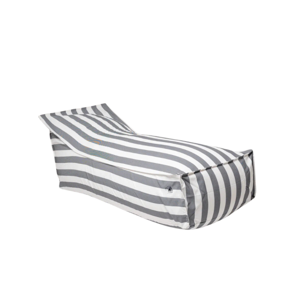 Ambar Relax Sis Grey Stripes Floating Bean Bag