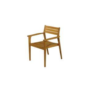 Lucca Teak Wood Dining Chair
