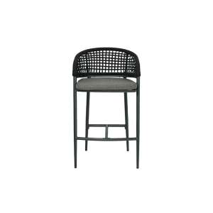 Poly Bar Table Set Charcoal